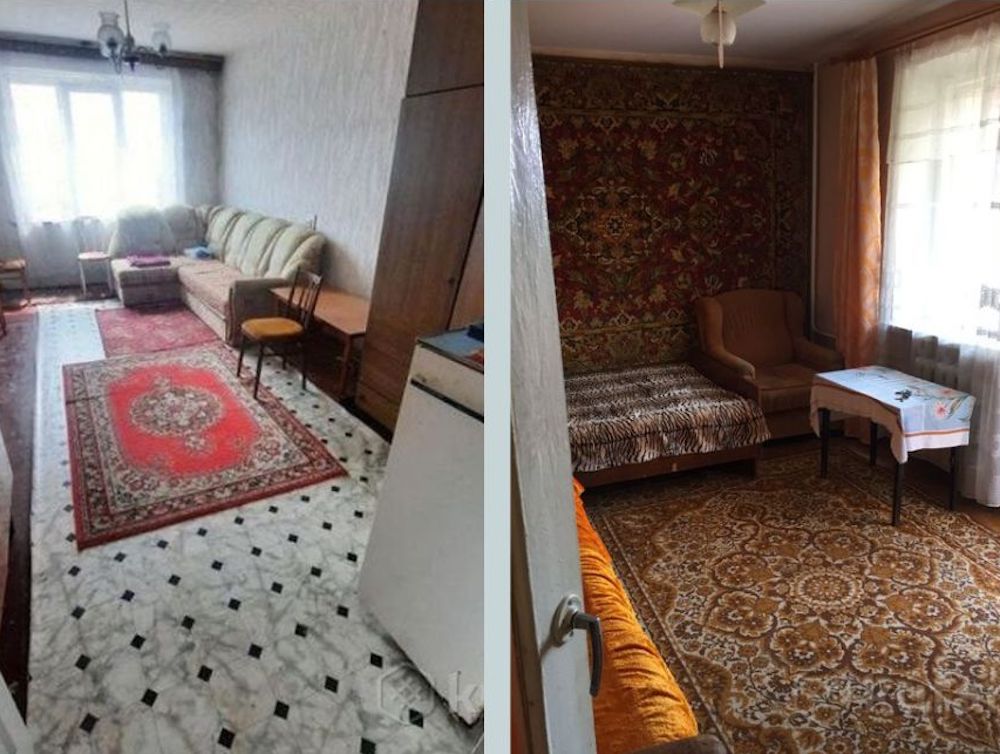 Интерьер двухкомнатных квартир в Бресте с ценой аренды в районе $160-170 в месяц.