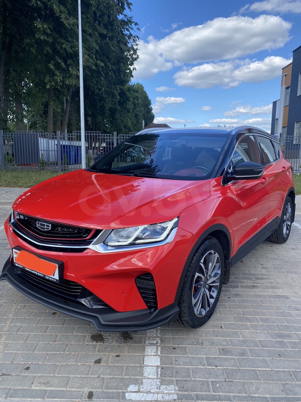  Китайский кроссовер BELGEE X50/Coolray. Фото: av.by.