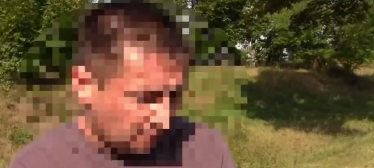 Житель Барановичей, который пытался убить знакомого. Скриншот видео СК