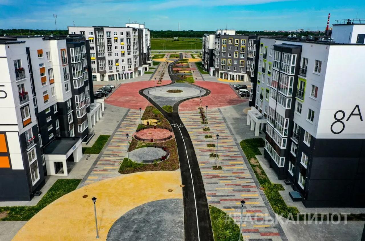 Благоустройство ЮЗМР-1 в Бресте. Скриншот с видео.