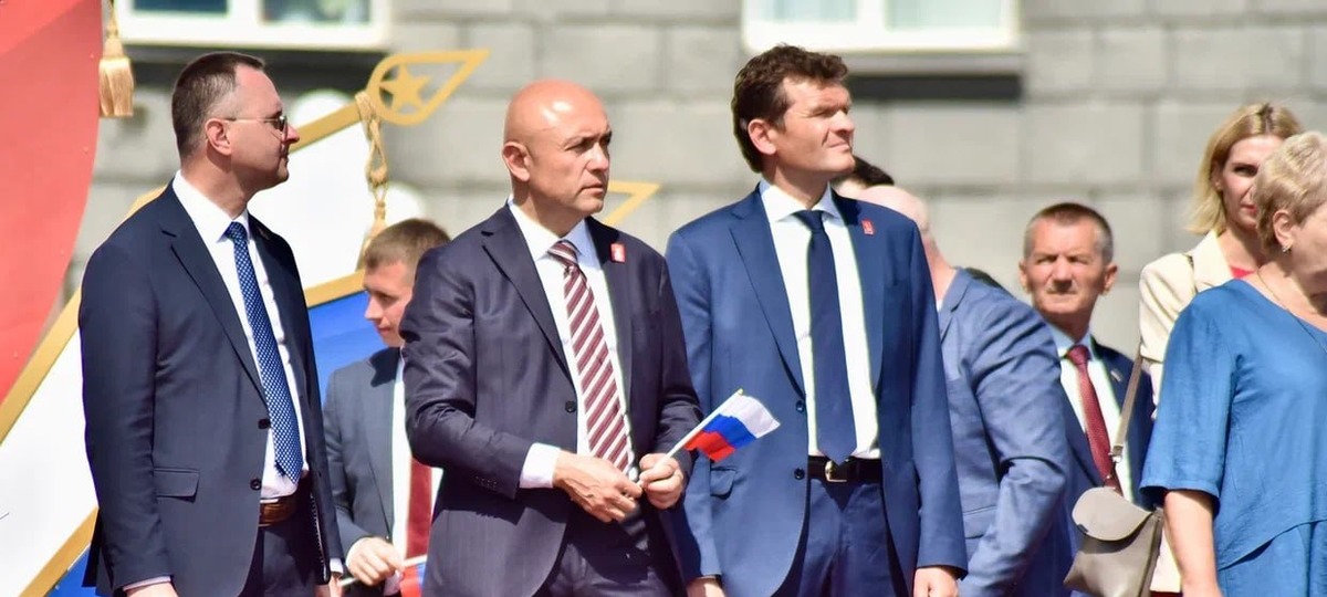 Сергей Лободинский во время визита в российский город Орел 5 августа 2025 года. Иллюстративное фото