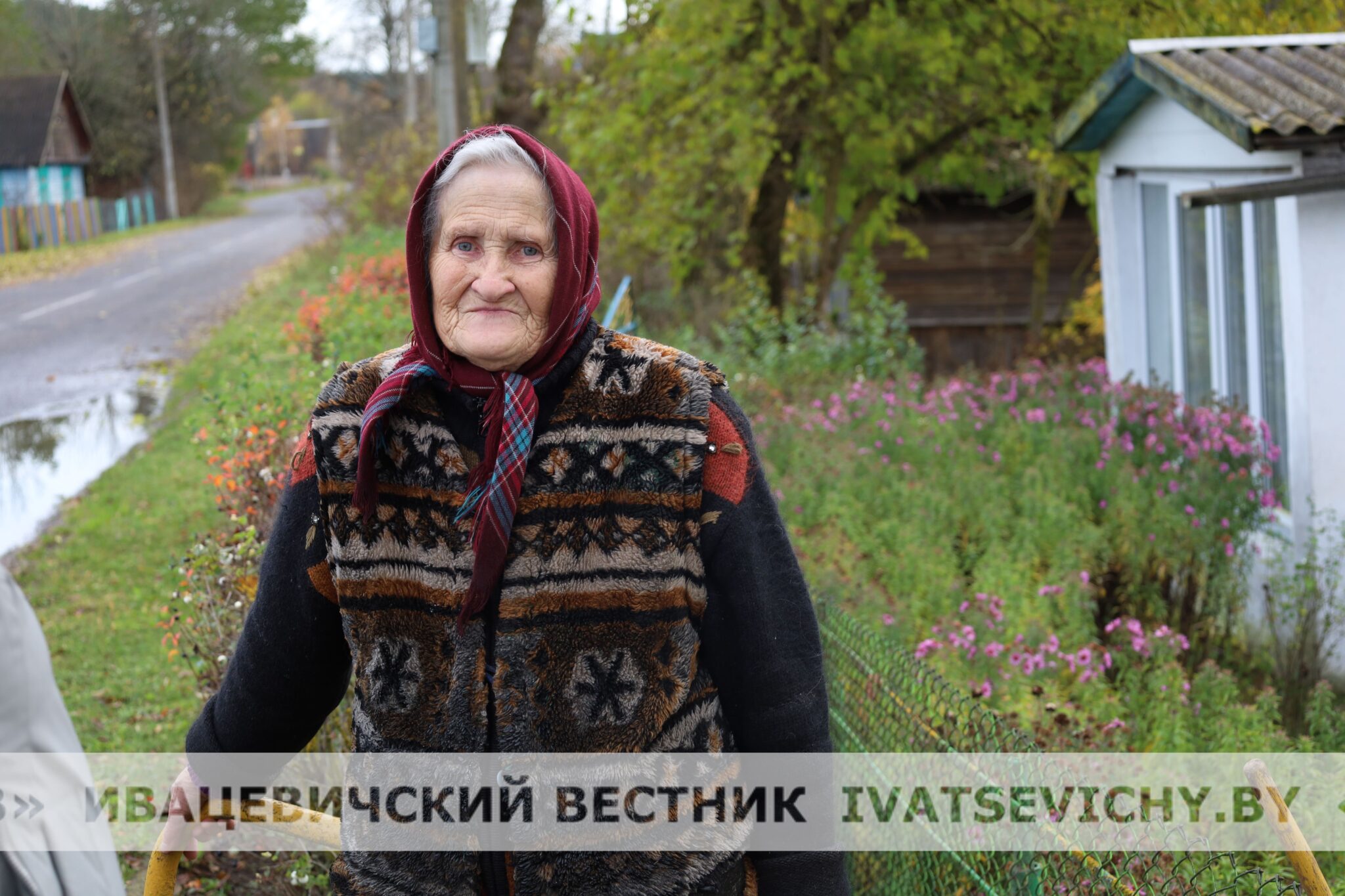 Местная жительница деревни Долгое Ивацевичского района. 