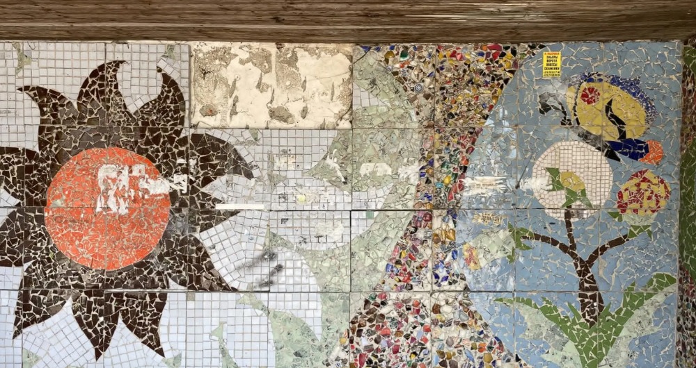 советское панно