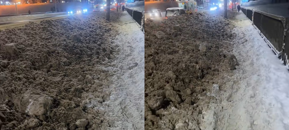 гурбы снегу