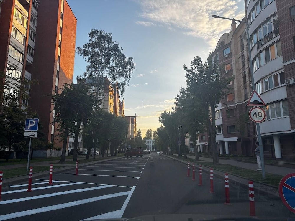 Дорога на Энгельса в Бресте
