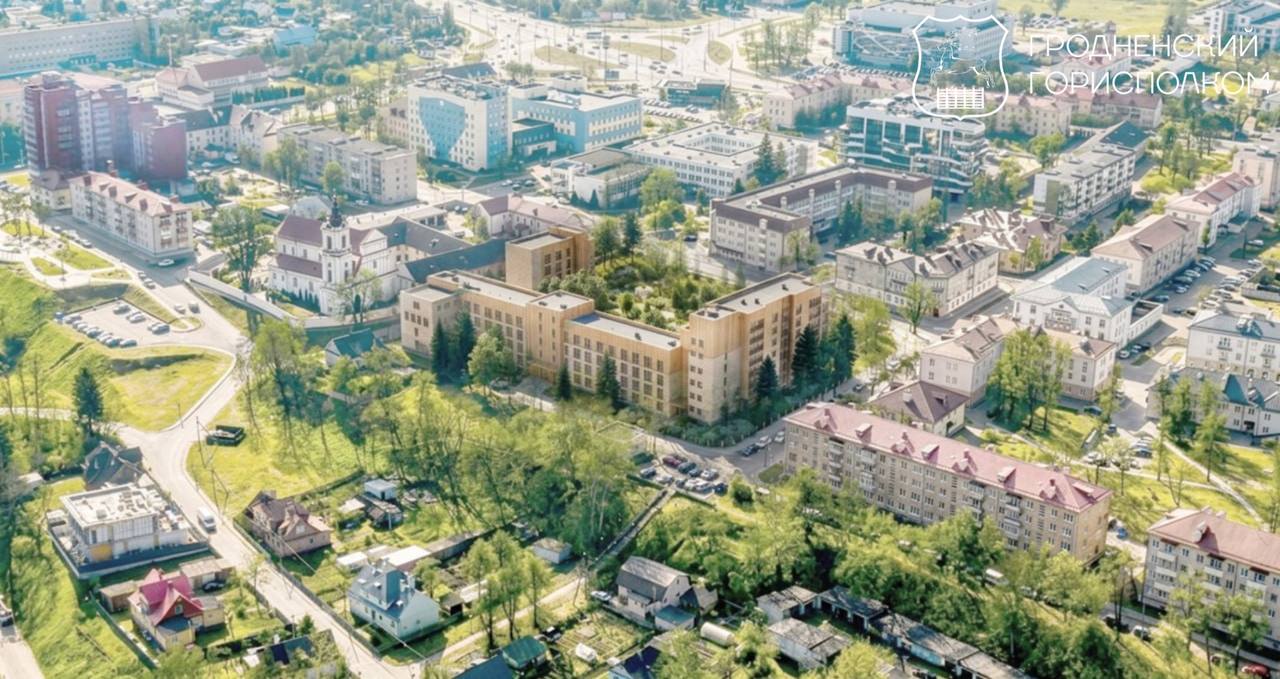 Квартал новой жилой застройки на месте больницы№2 в Гродно